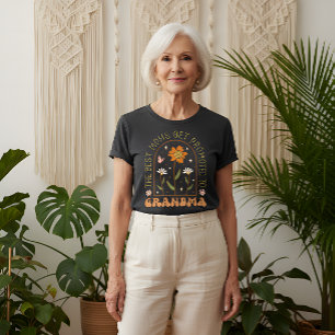 Cadeau de la Fête des Mères pour T-shirt noir gran