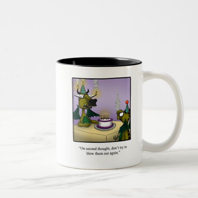 Cadeau de la Mug Humour anniversaire (Droit)
