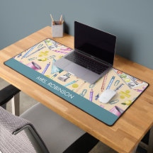 Cadeau de l'enseignant Aquarelle Motif personnalis