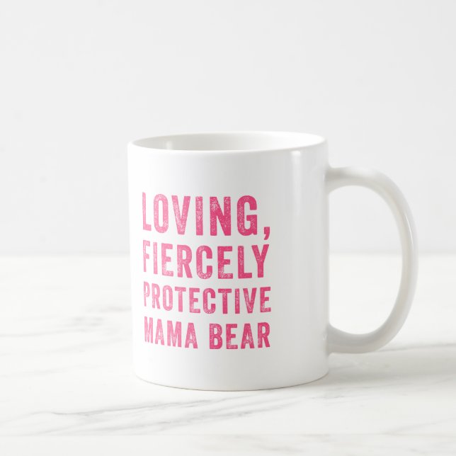 Cadeau de maman de maman Bear Mug Mom Mug (Droite)