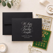 Cadeau de mariage Chanceux, Nous vous souhaitons u