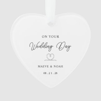 Cadeau de mariage Ornement de mariage Cadeau de ma