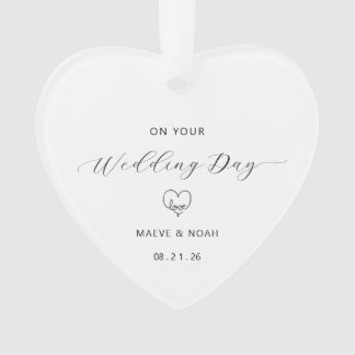 Cadeau de mariage Ornement de mariage Cadeau de ma