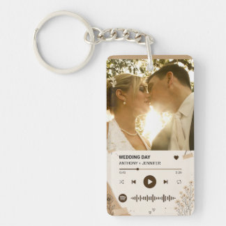 Cadeau de mariage personnalisé avec photo et musiq