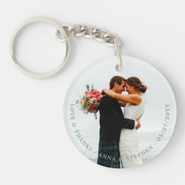 Cadeau de Mariage Photo Personnalisé (Devant)