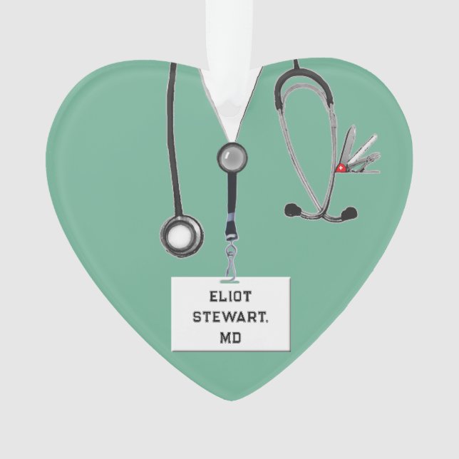 Cadeau de médecin personnalisé (devant)