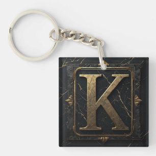🔑 Cadeau de monogramme lettre K pour lui 🎁