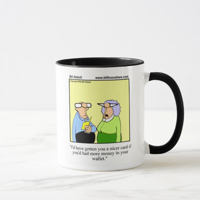 Cadeau de Mug Humour d'anniversaire "Spectickles" (Droite)