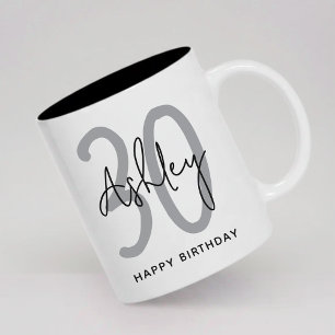 Cadeau de Mug personnalisé Joyeux Anniversaire pou