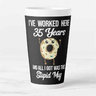 Cadeau de Mug pour 35 ans d'anniversaire de travai
