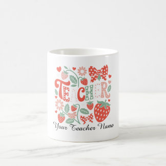 Cadeau de mug pour appréciation d'enseignant | Cad