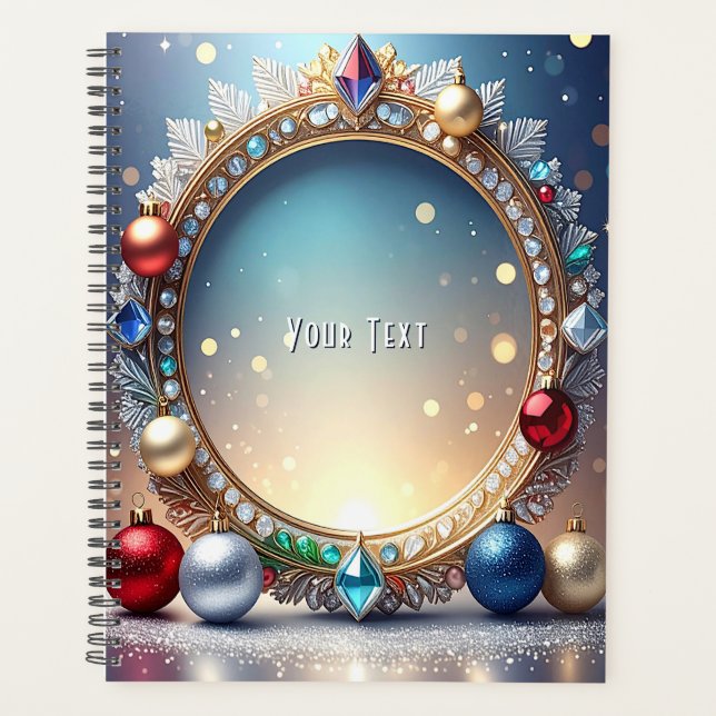 Cadeau de Noël Cadeau de Noël Planificateur de vac (Devant)