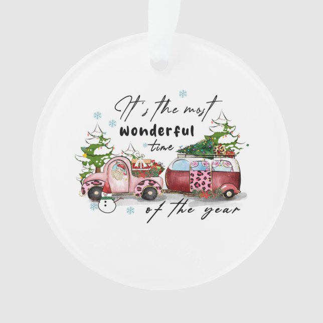 Cadeau De Noël C'Est Le Moment Le Plus Merveilleux (devant)