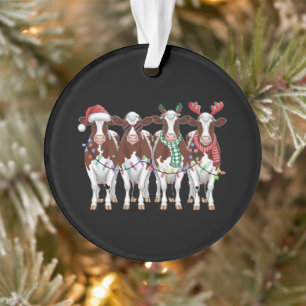 Cadeau de Noël de vache pour amateur de vache Ferm