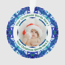 Cadeau de Noël personnalisé avec photo de famille