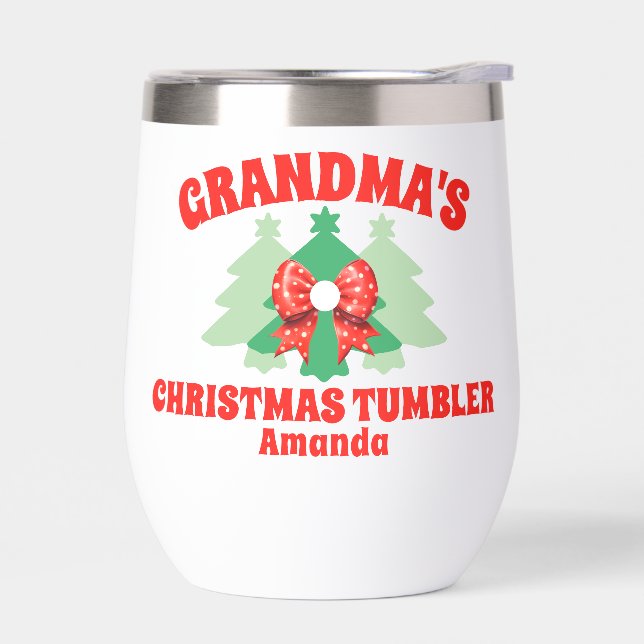 Cadeau de Noël personnalisé de grand-mère (Gauche)