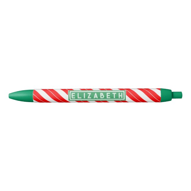 Cadeau de Noël personnalisé Stylo d'encre bleue (Devant)