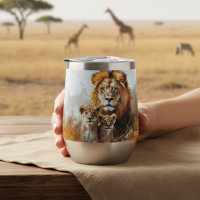 Cadeau de nom de safari de lionceaux personnalisé