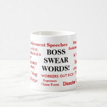 Cadeau de patron - la tasse de plaisanterie de