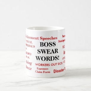 Cadeau de patron - la tasse de plaisanterie de