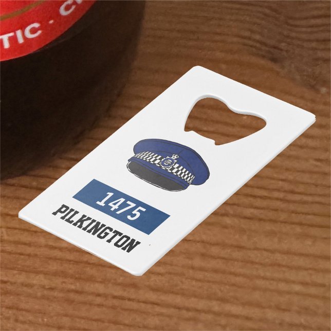 Cadeau de police. CASQUETTE plat de la police brit (Créateur téléchargé)