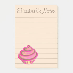 Cadeau de Post-It de Liste de Tâches de Cupcake Pe
