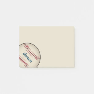 Cadeau de Post-It de sport de baseball personnalis