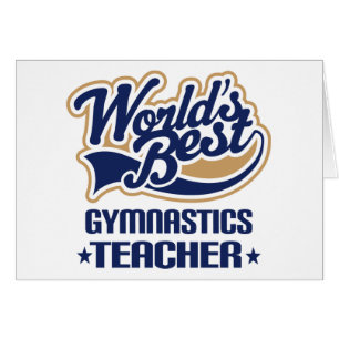 Cadeau de professeur de gymnastique