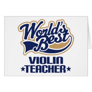 Cadeau de professeur de violon
