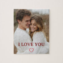 Cadeau de Puzzle Personnalisé Toi et Moi Je T'Aime