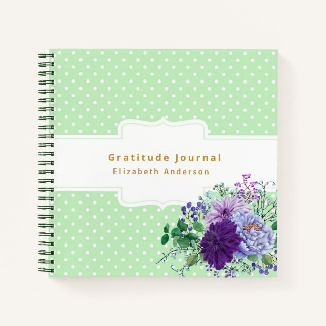 Cadeau de remerciements Journal PERSONNALISÉ de GR (Devant)