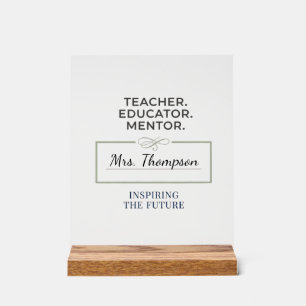 Cadeau de retraite personnalisé pour enseignant. É