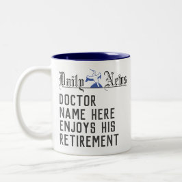 Cadeau de retraite pour un docteur en café Mug