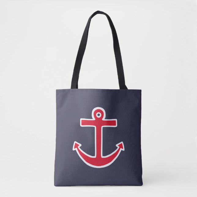 Cadeau de Sac fourre-tout d'Ancres nautiques (Devant)
