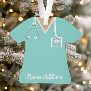 Cadeau de soins infirmiers Turquoises personnalisé