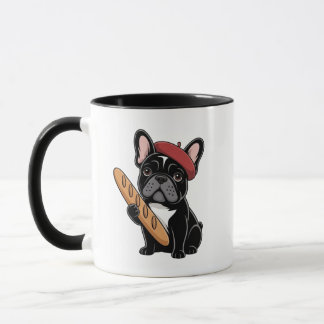 Cadeau de tasse à café Funny Kawaii Frenchie pour