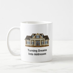 Cadeau de tasse à café pour agent immobilier