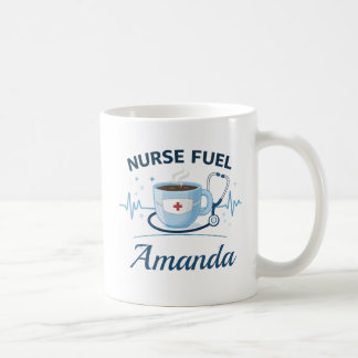 Cadeau de tasse à café pour infirmière avec nom pe