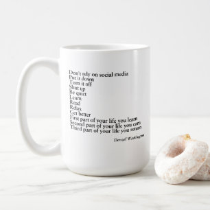 CADEAU DE TASSE AVEC CITATION, citation de denzel