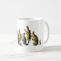 cadeau de tasse de crocodile drôle