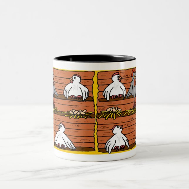 Cadeau de tasse de partie de poule (Centre)