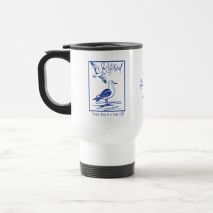 Cadeau de tasse de retraite pour voyageurs
