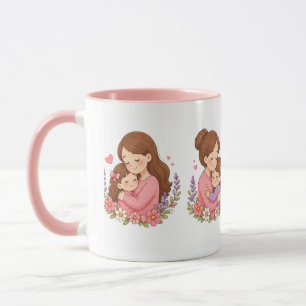 cadeau de tasse mignonne pour la fête des mères