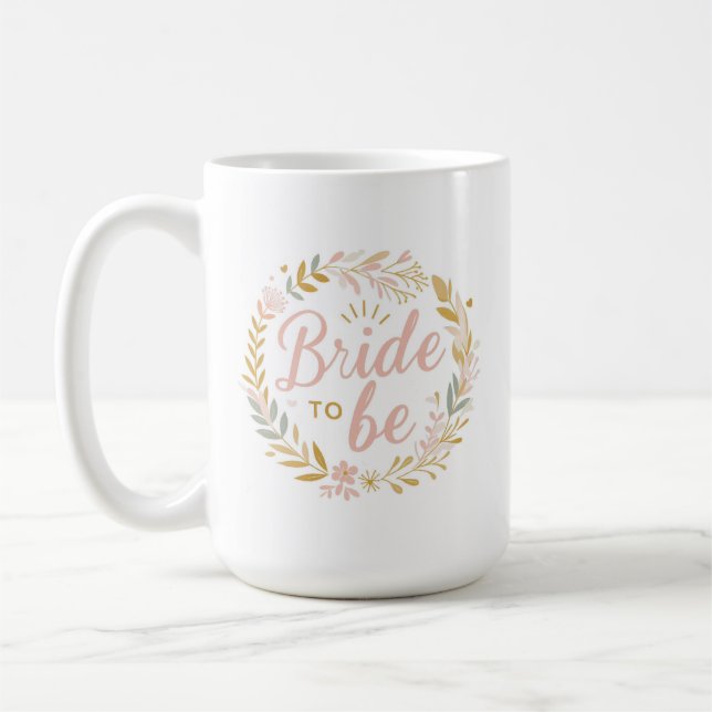 Cadeau de Tasse pour Future Mariée, Cadeau Parfait (Gauche)