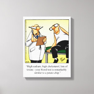Cadeau de toile enveloppé par Humour Médicale/Do