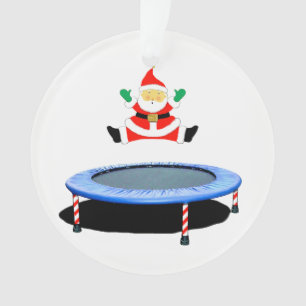 Cadeau de vacances sur trampoline personnalisé