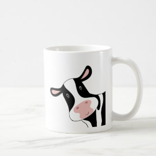 Cadeau de vache, tasse de vache mignonne. thème va