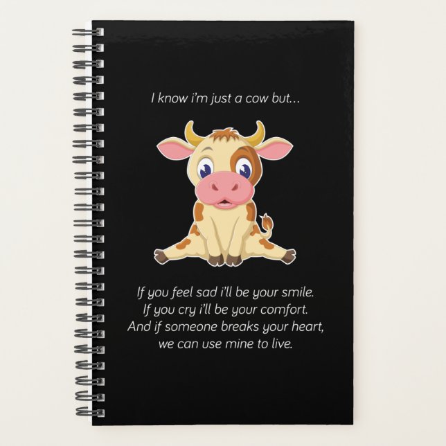 Cadeau de vache | Une Vache Jolie Visage Vache Lov (Devant)