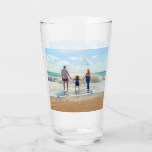 Cadeau de verre photo personnalisé avec vos photos