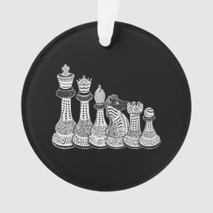 Cadeau d'échecs   J'Aime Vraiment Les Pièces D'Éch